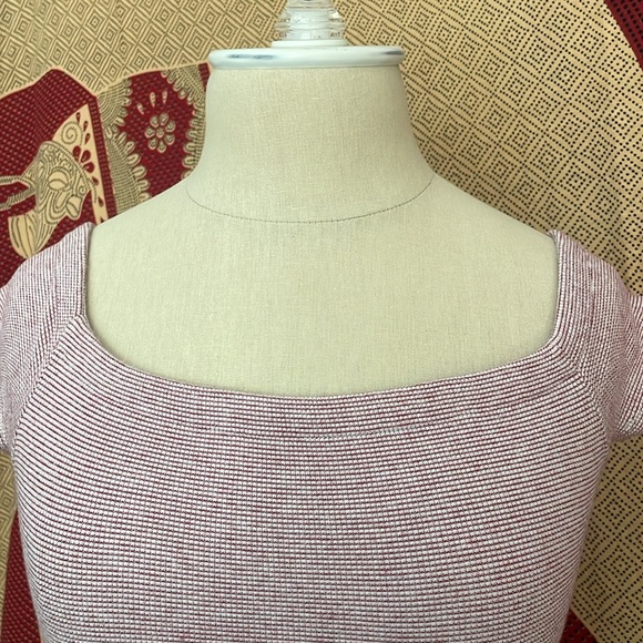Like new Zara Trafaluc square neck crop top - Picture 2 of 5